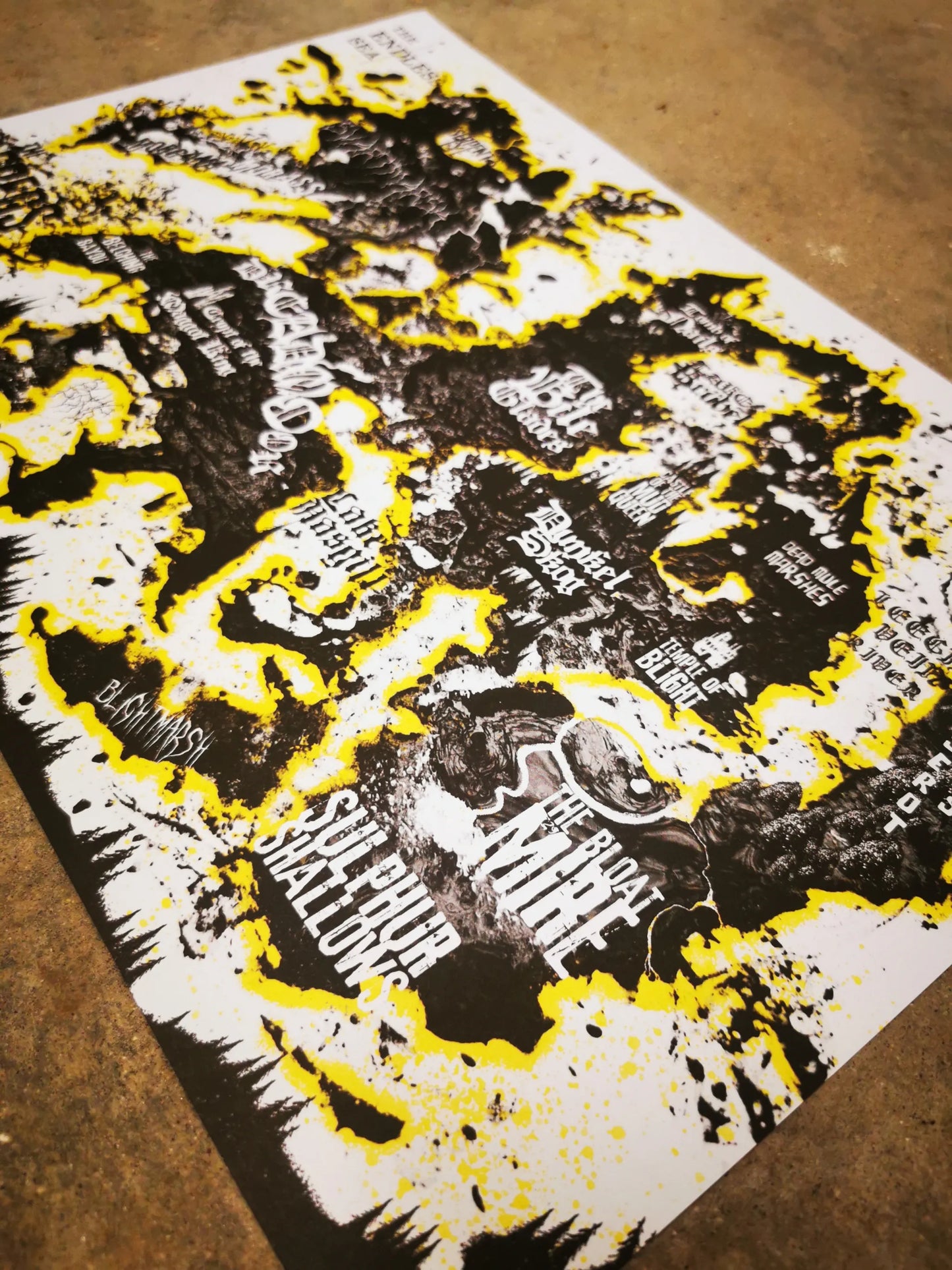 SVMP limited poster with map
