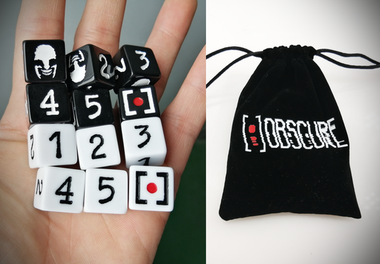 OBSCURE dice set