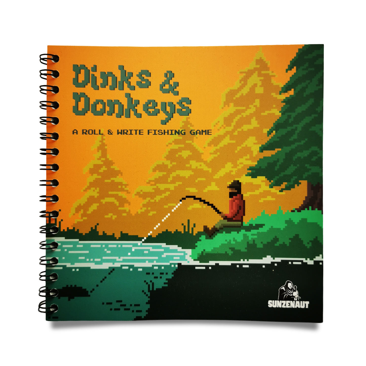 Dinks & Donkeys: A Roll & Write Fishing Game