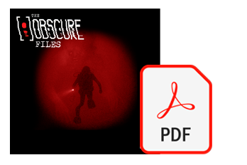 [PRE-ORDER] The OBSCURE Files vol 1