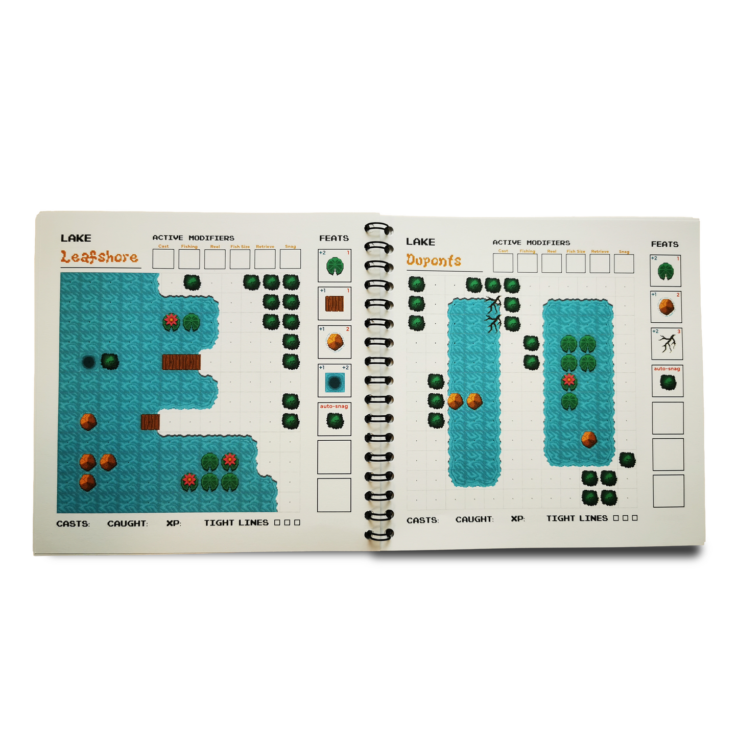 Dinks & Donkeys: A Roll & Write Fishing Game